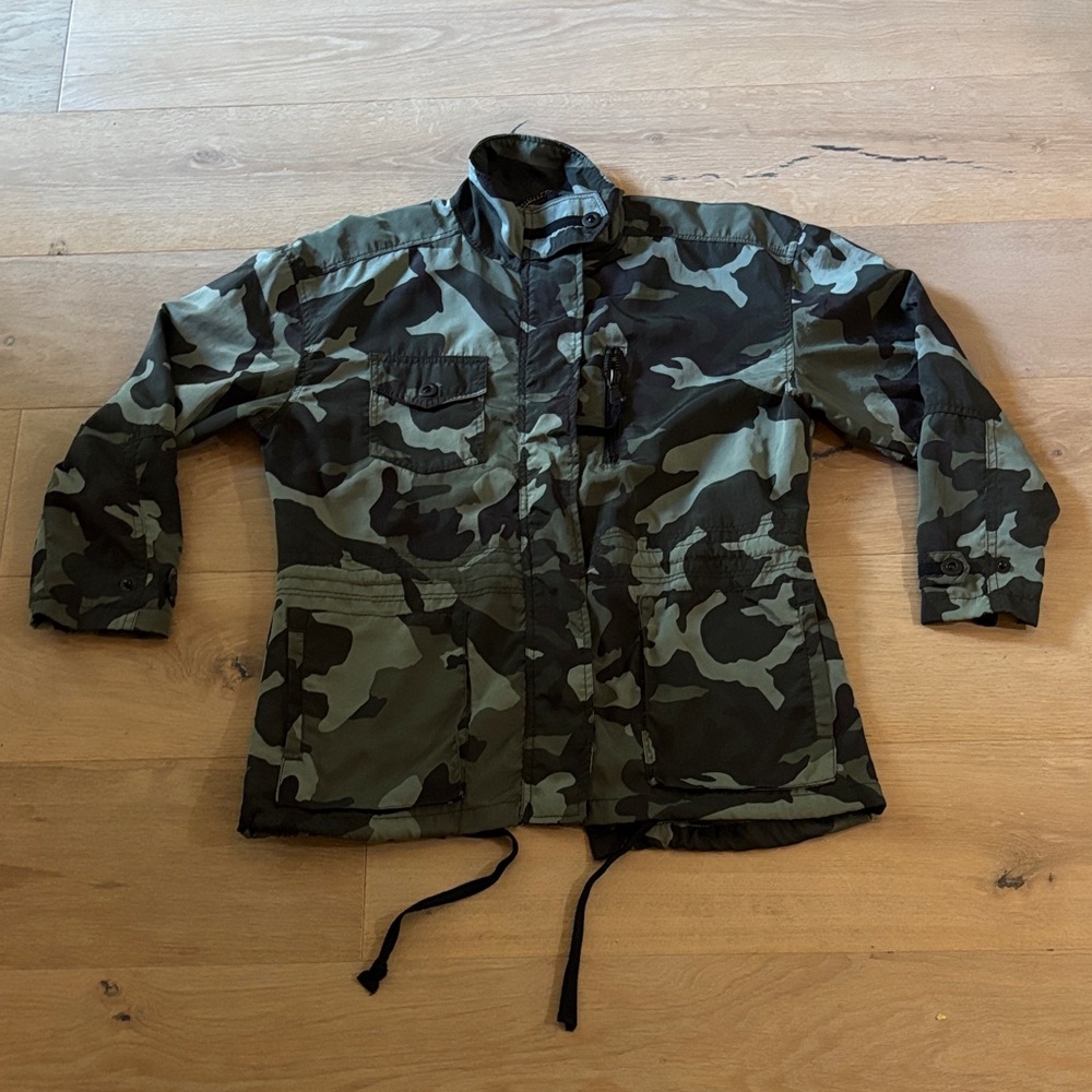Camouflage Military Style Jacket